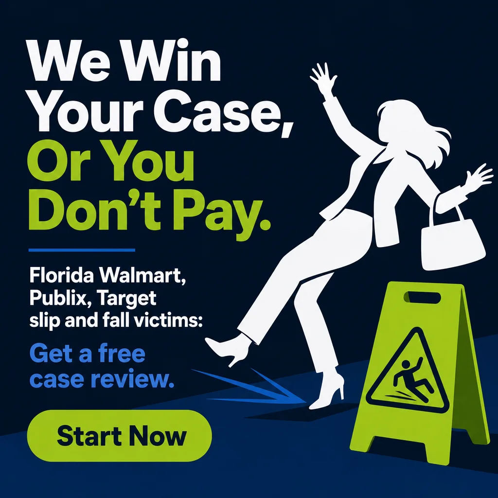 Top performing slip-and-fall law firm ad creative — Winner Variant 5